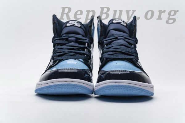 Top Version Air Jordan 1 Retro High UNC Patent (W) CD0461-401 - 图片 5