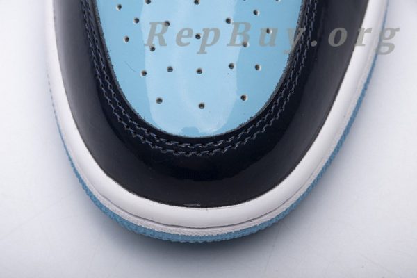 Top Version Air Jordan 1 Retro High UNC Patent (W) CD0461-401 - 图片 7