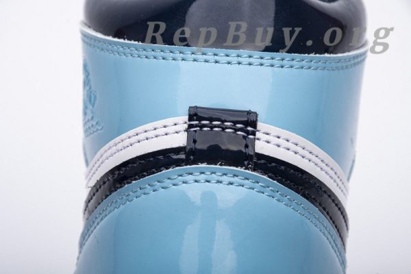 Top Version Air Jordan 1 Retro High UNC Patent (W) CD0461-401 - 图片 11
