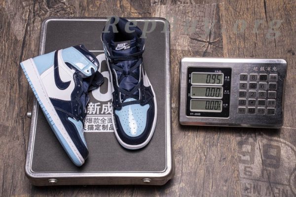 Top Version Air Jordan 1 Retro High UNC Patent (W) CD0461-401 - 图片 20