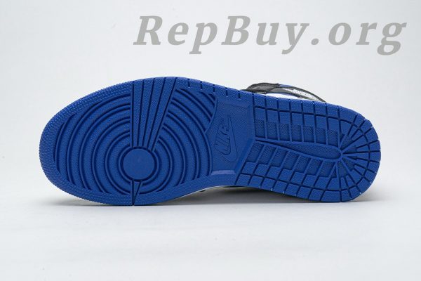 Top Version Air Jordan 1 Retro High Royal Toe 555088-041 - 图片 7