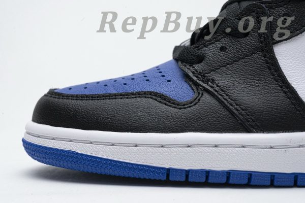 Top Version Air Jordan 1 Retro High Royal Toe 555088-041 - 图片 12