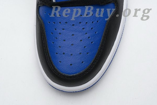 Top Version Air Jordan 1 Retro High Royal Toe 555088-041 - 图片 11