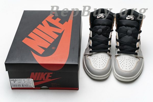 Top Version Air Jordan 1 Retro High OG Defiant SB NYC to Paris CD6578-006 - Image 24