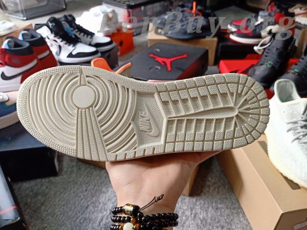 Top Version Air Jordan 1 Retro High Phantom Gym Red 555088-160 - 图片 5