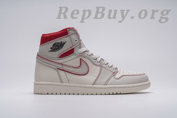 Top Version Air Jordan 1 Retro High Phantom Gym Red 555088-160 - 图片 6