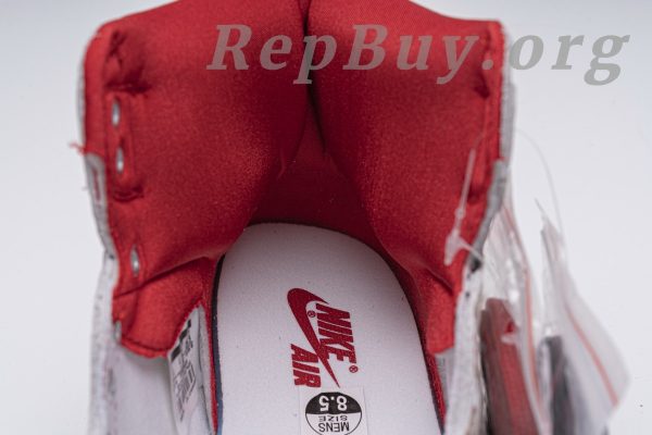 Top Version Air Jordan 1 Retro High Phantom Gym Red 555088-160 - 图片 11