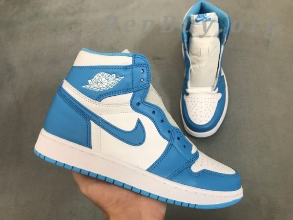 Top Version Air Jordan 1 Retro UNC 555088-117 - 图片 2