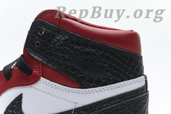 Top Version Air Jordan 1 Retro High Satin Snake Chicago (W) CD0461-601 - 图片 9