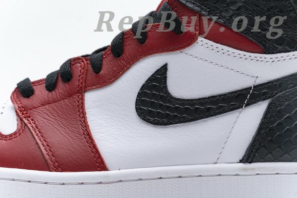 Top Version Air Jordan 1 Retro High Satin Snake Chicago (W) CD0461-601 - 图片 10