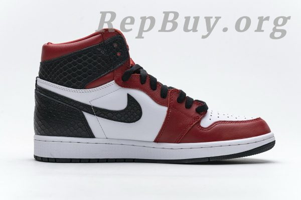 Top Version Air Jordan 1 Retro High Satin Snake Chicago (W) CD0461-601 - 图片 12