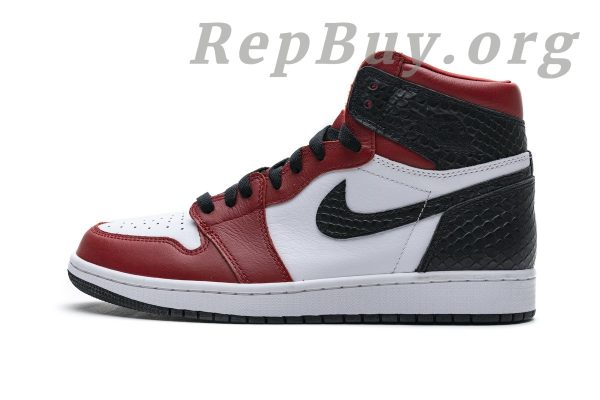 Top Version Air Jordan 1 Retro High Satin Snake Chicago (W) CD0461-601 - 图片 14