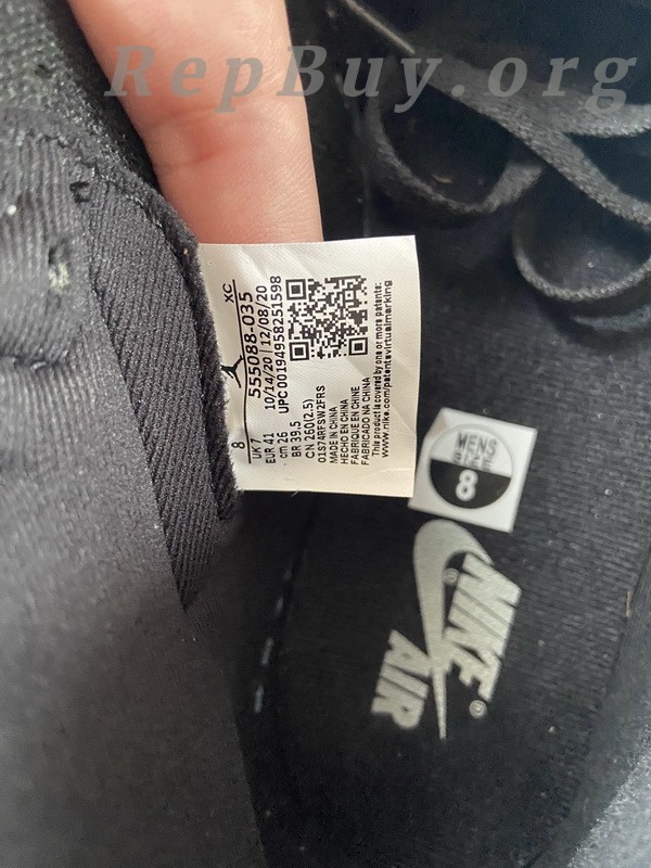 Top Version Air Jordan 1 Retro High Shadow 2.0 555088-035 - Image 6