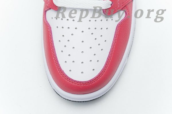 Top Version Air Jordan 1 Retro High OG Light Fusion Red 555088-603 - Image 8