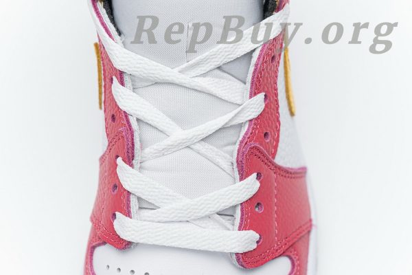 Top Version Air Jordan 1 Retro High OG Light Fusion Red 555088-603 - Image 7