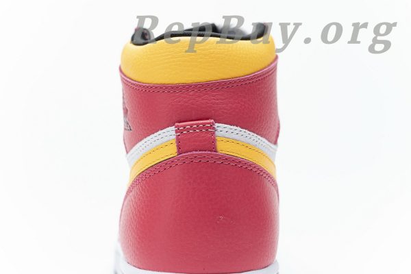 Top Version Air Jordan 1 Retro High OG Light Fusion Red 555088-603 - Image 13