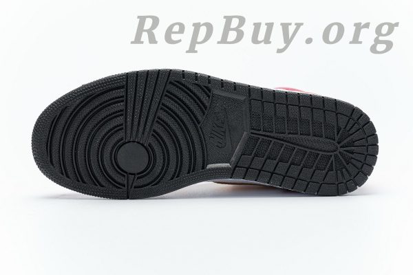 Top Version Air Jordan 1 Retro High OG Light Fusion Red 555088-603 - Image 21