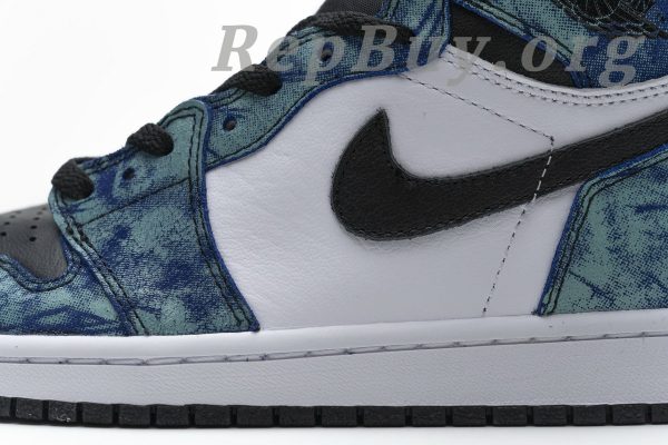 Top Version Air Jordan 1 Retro High Tie Dye (W) CD0461-100 - 图片 12