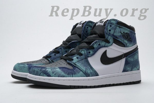 Top Version Air Jordan 1 Retro High Tie Dye (W) CD0461-100 - 图片 2