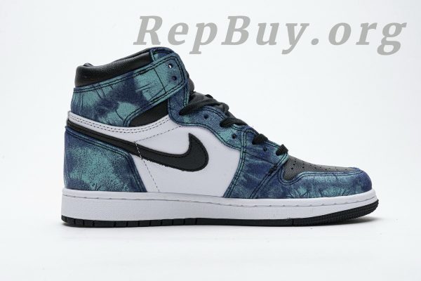 Top Version Air Jordan 1 Retro High Tie Dye (W) CD0461-100 - 图片 6