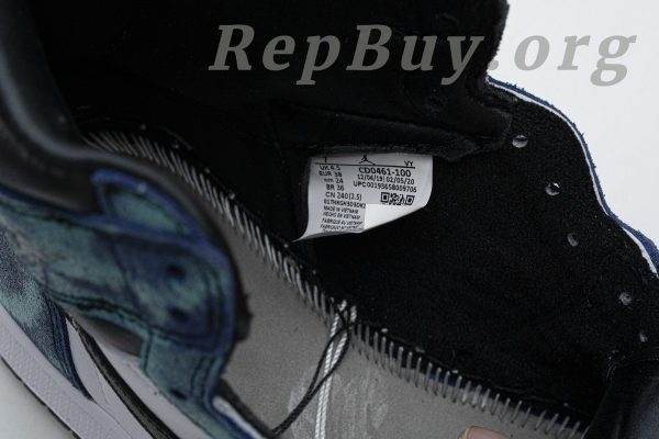 Top Version Air Jordan 1 Retro High Tie Dye (W) CD0461-100 - 图片 18