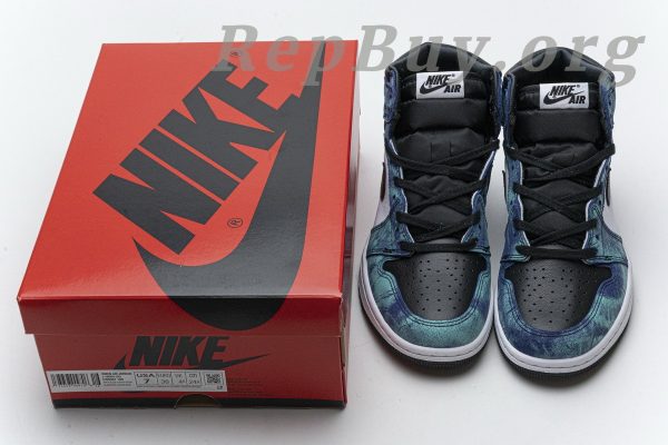 Top Version Air Jordan 1 Retro High Tie Dye (W) CD0461-100 - 图片 23