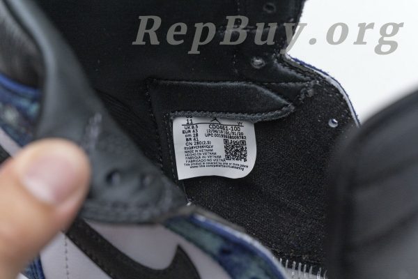 Top Version Air Jordan 1 Retro High Tie Dye (W) CD0461-100 - 图片 19