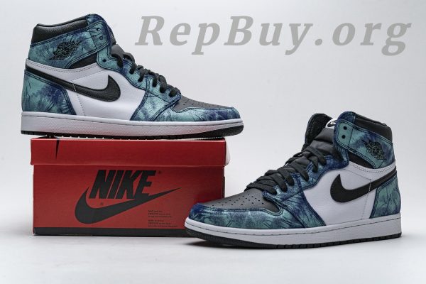 Top Version Air Jordan 1 Retro High Tie Dye (W) CD0461-100 - 图片 23