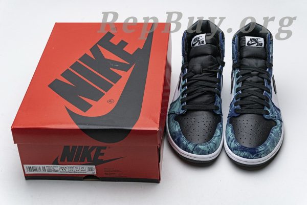 Top Version Air Jordan 1 Retro High Tie Dye (W) CD0461-100 - 图片 22