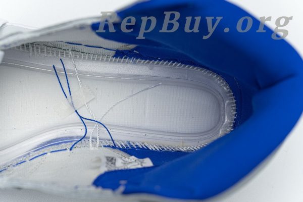 Top Version Air Jordan 1 Retro High Zoom White Racer Blue CK6637-104 - 图片 23