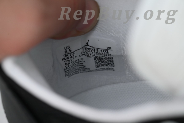 Air Jordan 39 White Black FQ0213-101 - 图片 8