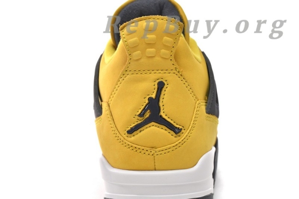 Top Version Air Jordan 4  Retro Black and yellow electric mother Lightning (2021) CT8527-700 - Image 9
