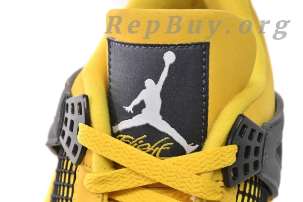 Top Version Air Jordan 4  Retro Black and yellow electric mother Lightning (2021) CT8527-700 - Image 12