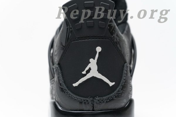 Top Version Air Jordan 4 Retro Laser Black Gum CI1184-001 - 图片 21