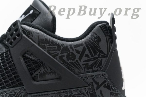 Top Version Air Jordan 4 Retro Laser Black Gum CI1184-001 - 图片 20