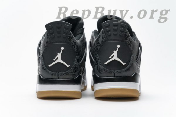 Top Version Air Jordan 4 Retro Laser Black Gum CI1184-001 - 图片 22