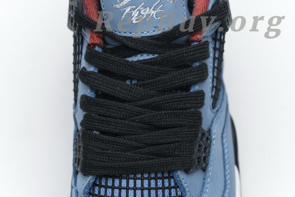 【FLASH SALE 3.8】Top Version Air Jordan 4 Retro Travis Scott Cactus Jack 308497-406 - 图片 15