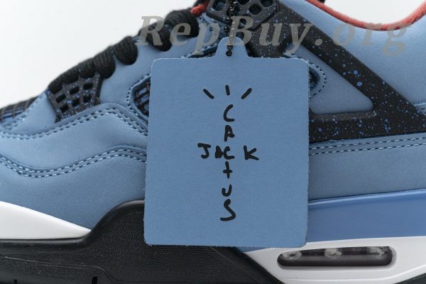【FLASH SALE 3.8】Top Version Air Jordan 4 Retro Travis Scott Cactus Jack 308497-406 - 图片 23