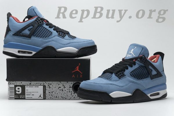 【FLASH SALE 3.8】Top Version Air Jordan 4 Retro Travis Scott Cactus Jack 308497-406 - 图片 26