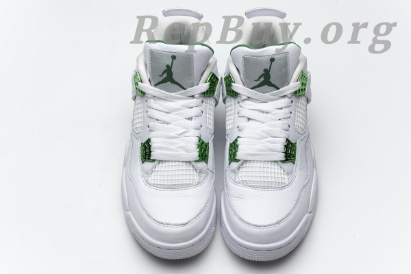 Top Version Air Jordan 4 Retro Metallic Green CT8527-113 - 图片 3