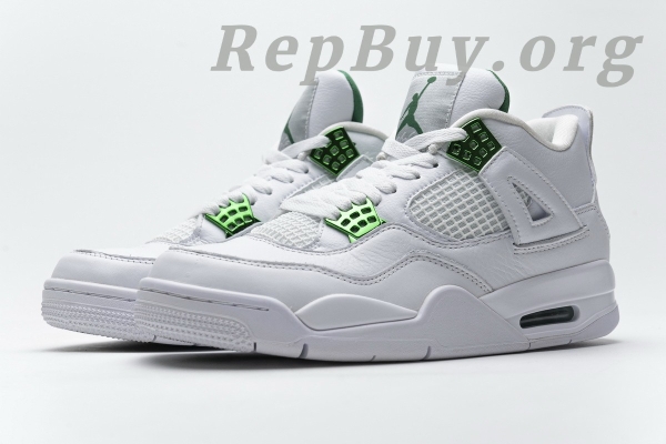 Top Version Air Jordan 4 Retro Metallic Green CT8527-113 - 图片 5