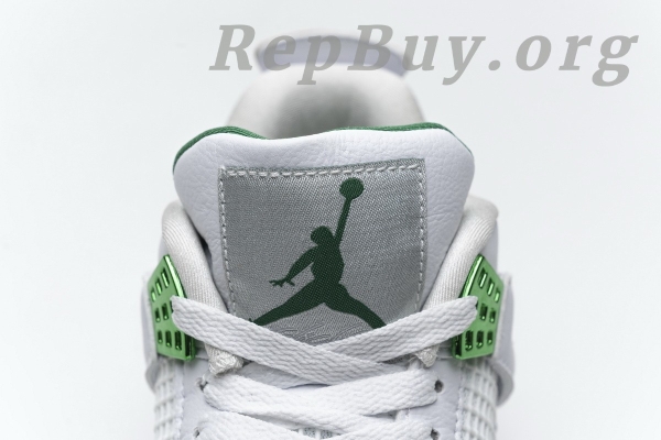Top Version Air Jordan 4 Retro Metallic Green CT8527-113 - 图片 15