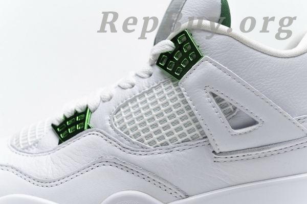 Top Version Air Jordan 4 Retro Metallic Green CT8527-113 - 图片 19