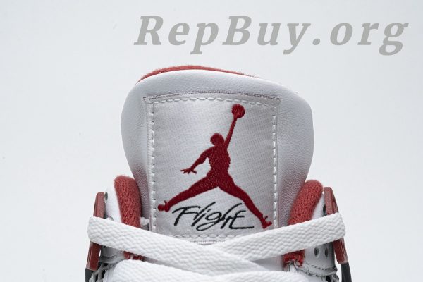 Top Version Air Jordan 4 Retro Fire Red DC7770-160 - 图片 12