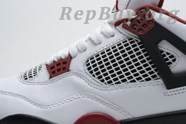 Top Version Air Jordan 4 Retro Fire Red DC7770-160 - 图片 16