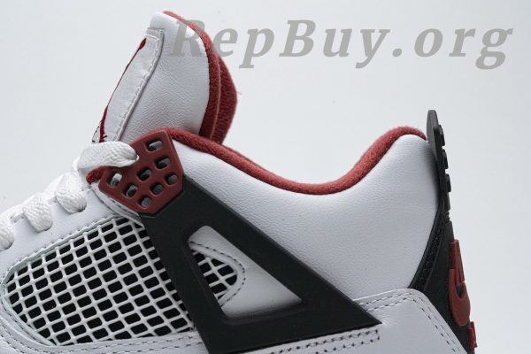 Top Version Air Jordan 4 Retro Fire Red DC7770-160 - 图片 17