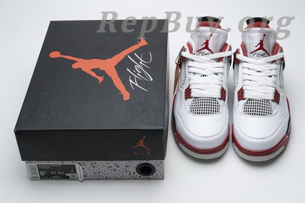 Top Version Air Jordan 4 Retro Fire Red DC7770-160 - 图片 22