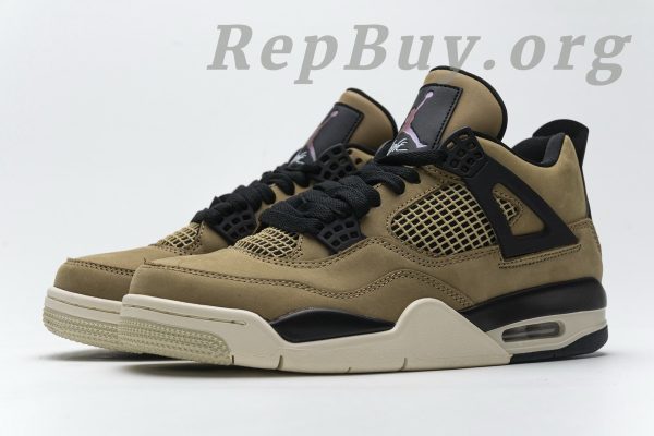 Top Version Air Jordan 4 Retro Fossil (W) AQ9129-200 - 图片 2