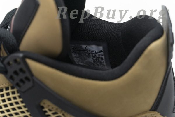 Top Version Air Jordan 4 Retro Fossil (W) AQ9129-200 - 图片 6