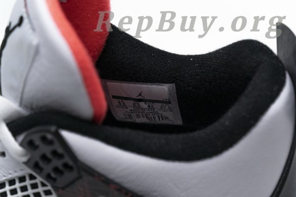 Top Version Air Jordan 4 Retro Flight Nostalgia 308497-116 - 图片 5